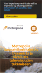 Mobile Screenshot of metropolia.fi